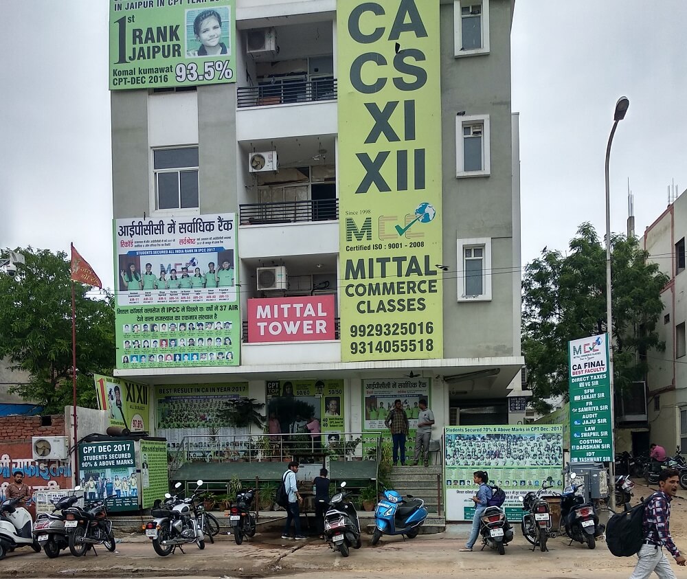 Mittal Commerce Classes, Tonk Road, Jaipur Fees, Reviews, Batches