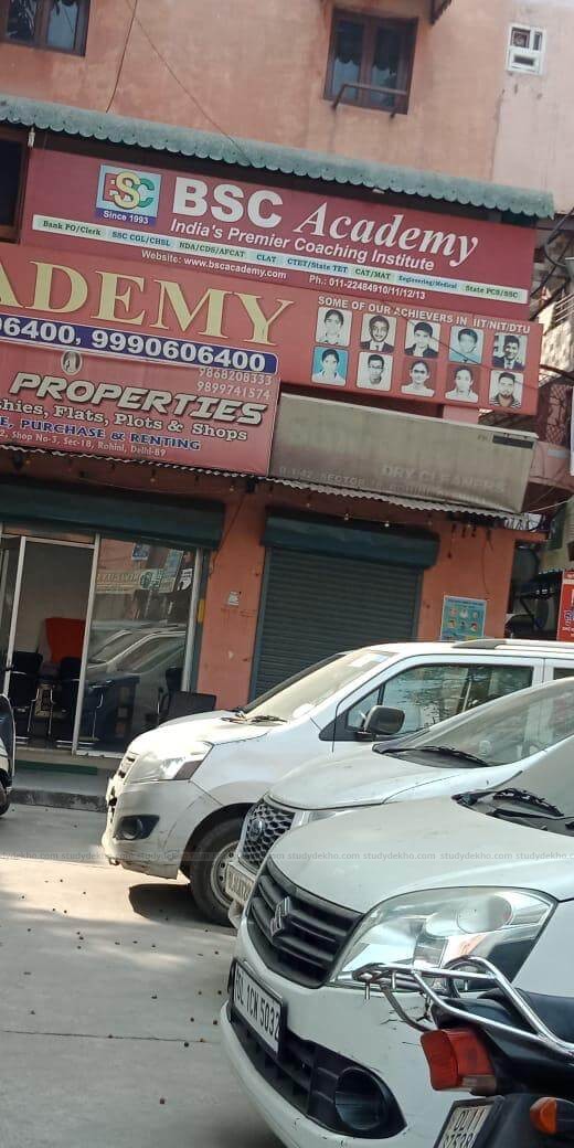 BSC ACADEMY, Rohini, North Delhi Fees, Reviews, Batches, Contact