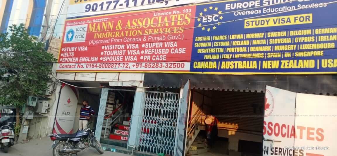 Mann & Associates Immigration Services, Ajit Rd, Bathinda Fees
